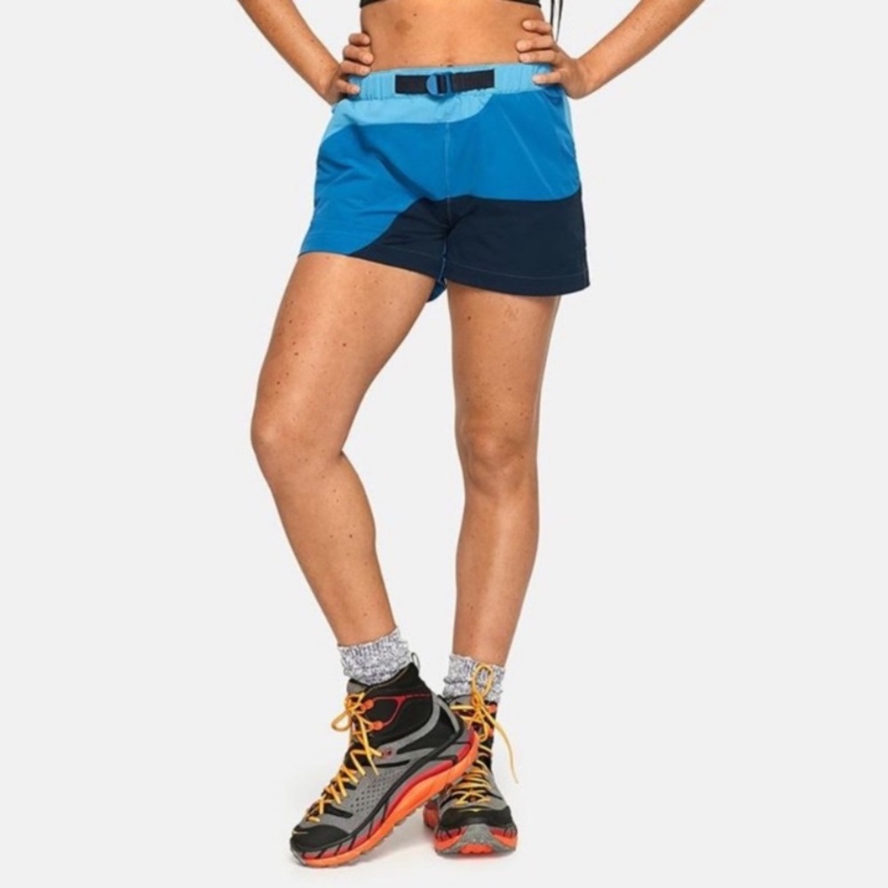 Outdoor Voices Rectrek Blue Hiking Shorts